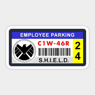 Super-Secret Organization Parking Permit Sticker